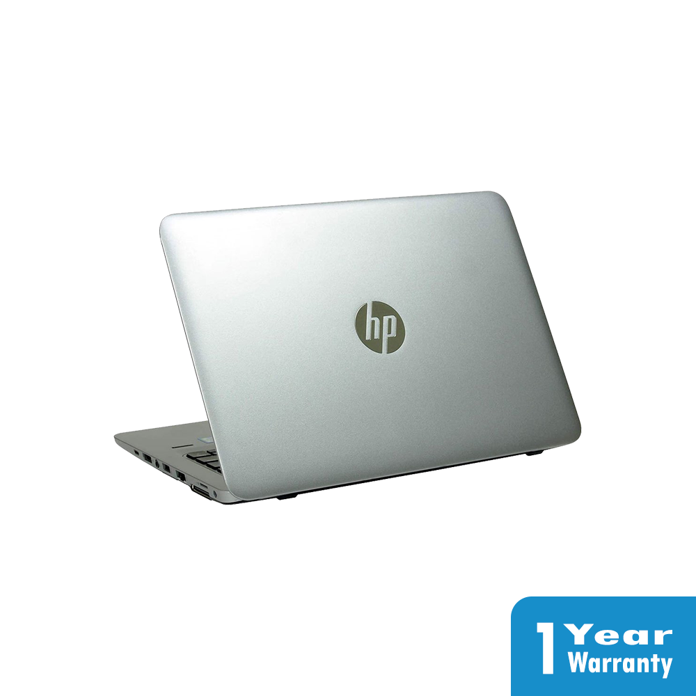 a silver laptop with a logo